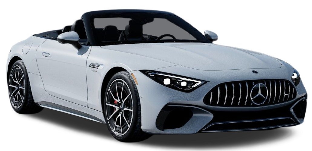 Used 2022 MANUFAKTUR Moonlight White Metallic Mercedes-Benz AMG® SL 55 Roadster image 46