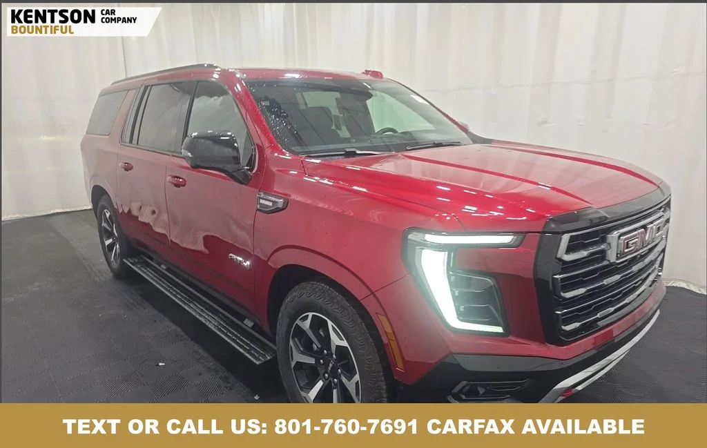 Used 2026 Red GMC AT4 image 2