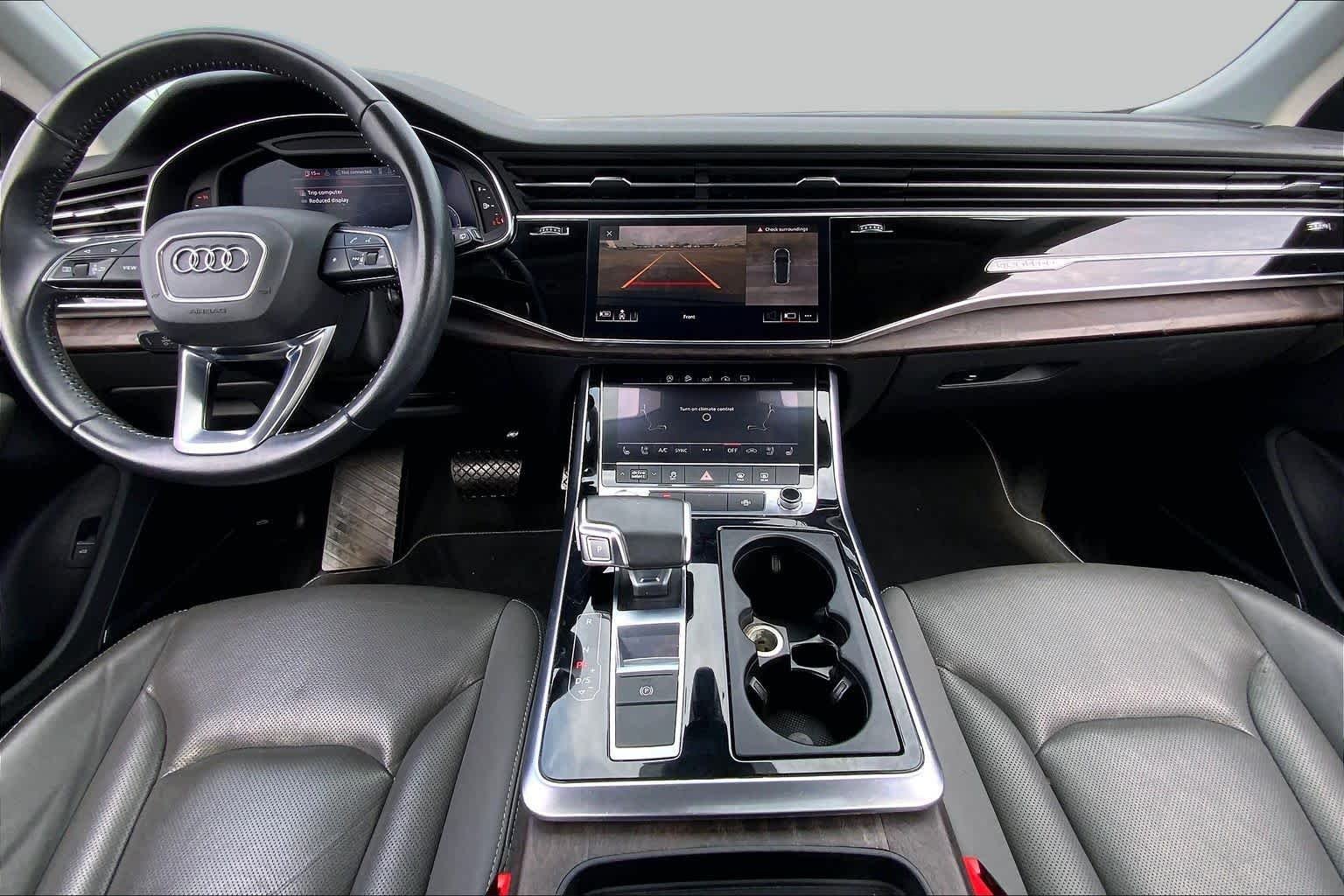 Used 2020 Glacier White Metallic Audi Premium Plus image 15