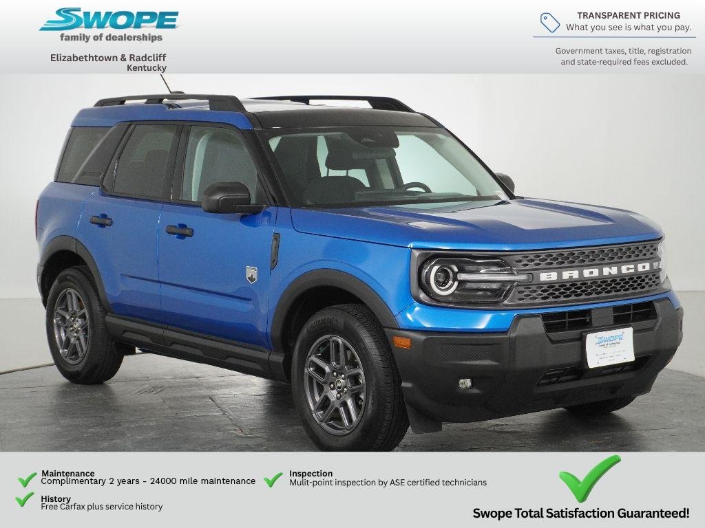 Used 2025 Velocity Blue Metallic Ford Big Bend image 1