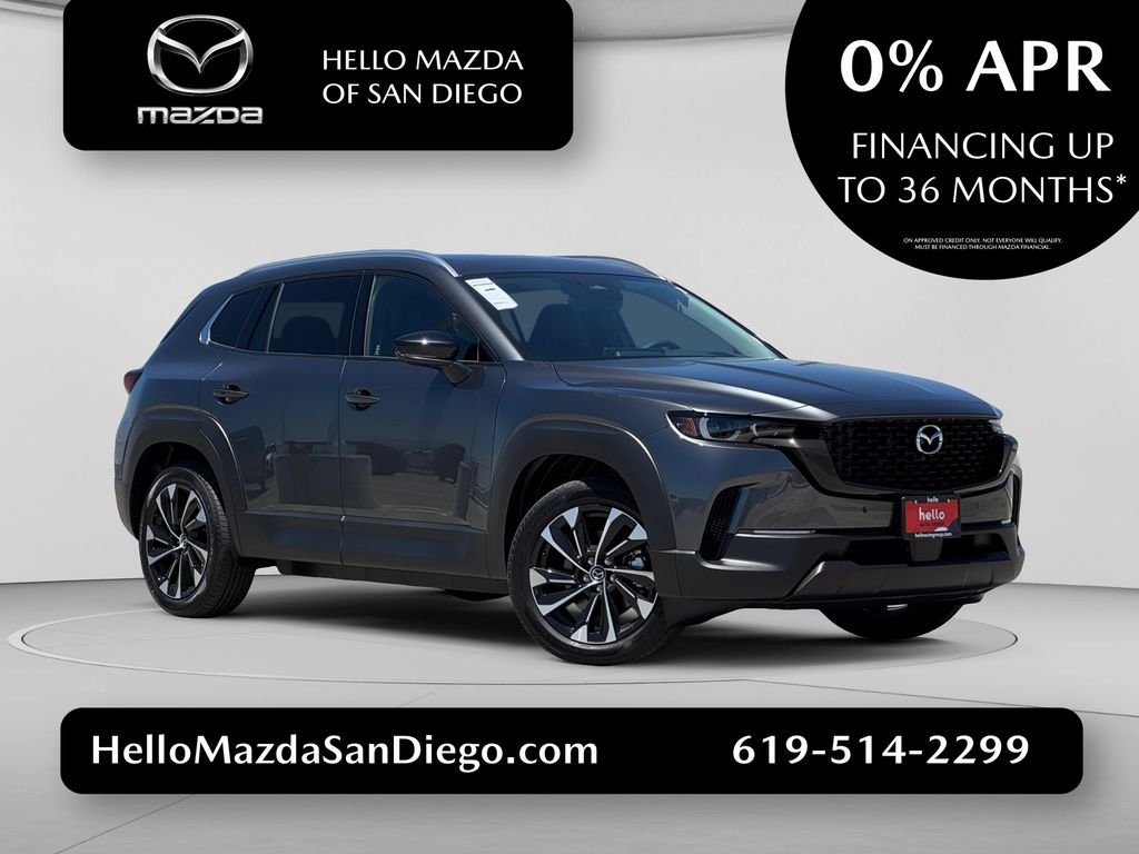 New 2026 Machine Gray Mazda Premium Plus image 1