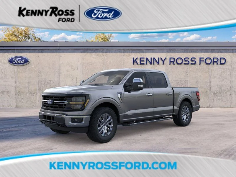 New 2026 Carbonized Gray Metallic Ford XLT image 1