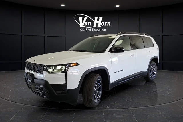 New 2026 Bright White Clear-Coat Exterior Paint Jeep Limited image 3