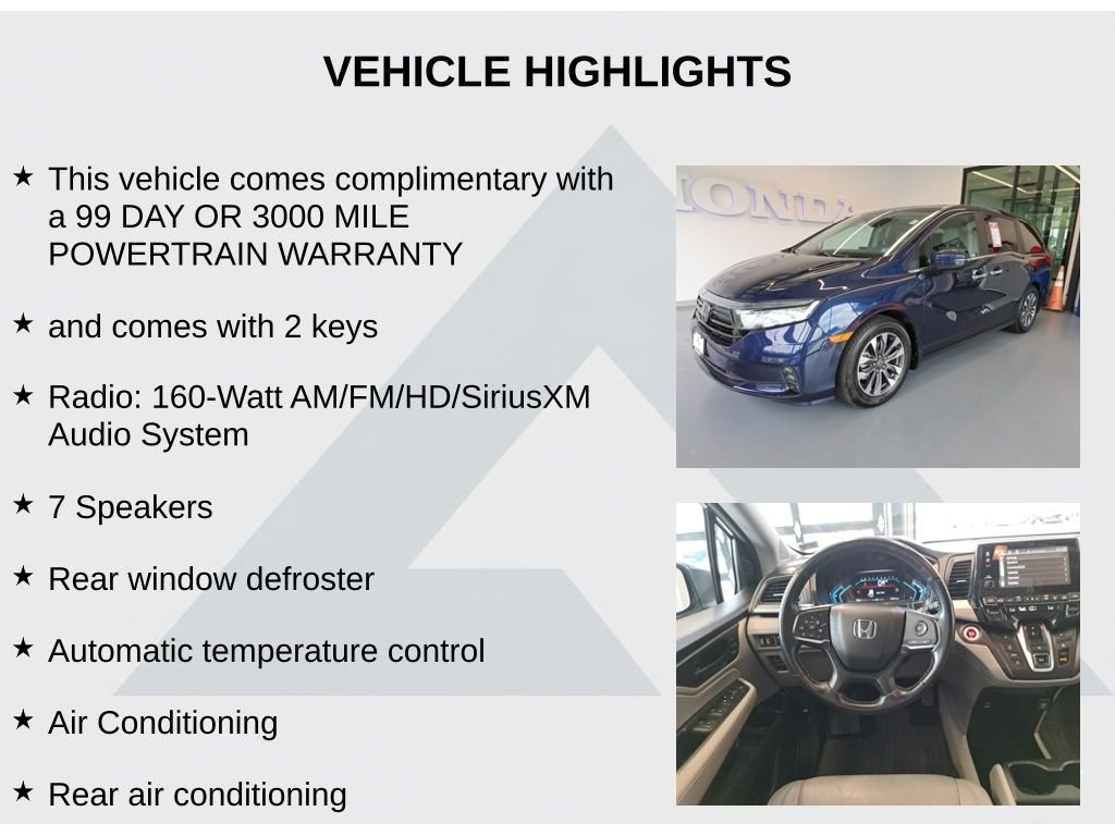 Used 2024 Blue Honda EX-L image 11