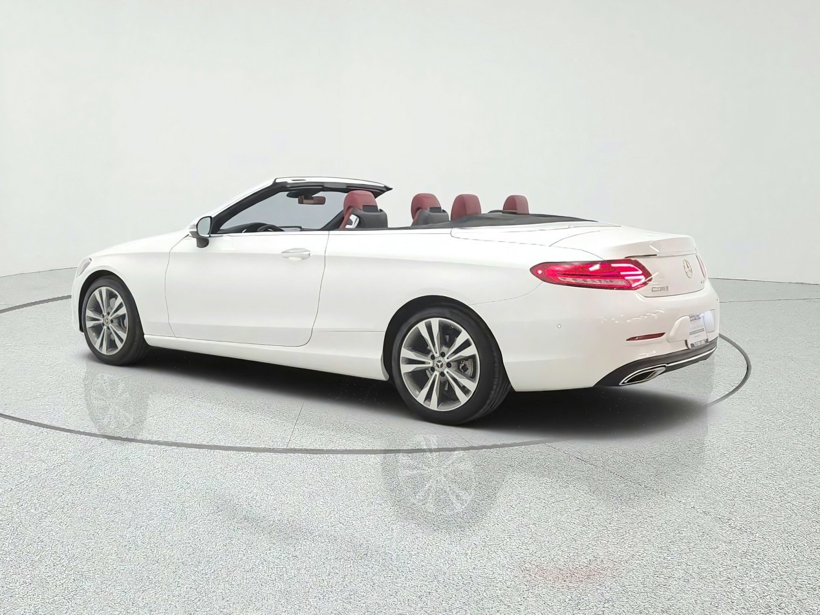 Certified Used 2021 designo Diamond White Metallic Mercedes-Benz C 300 4MATIC® Cabriolet image 7