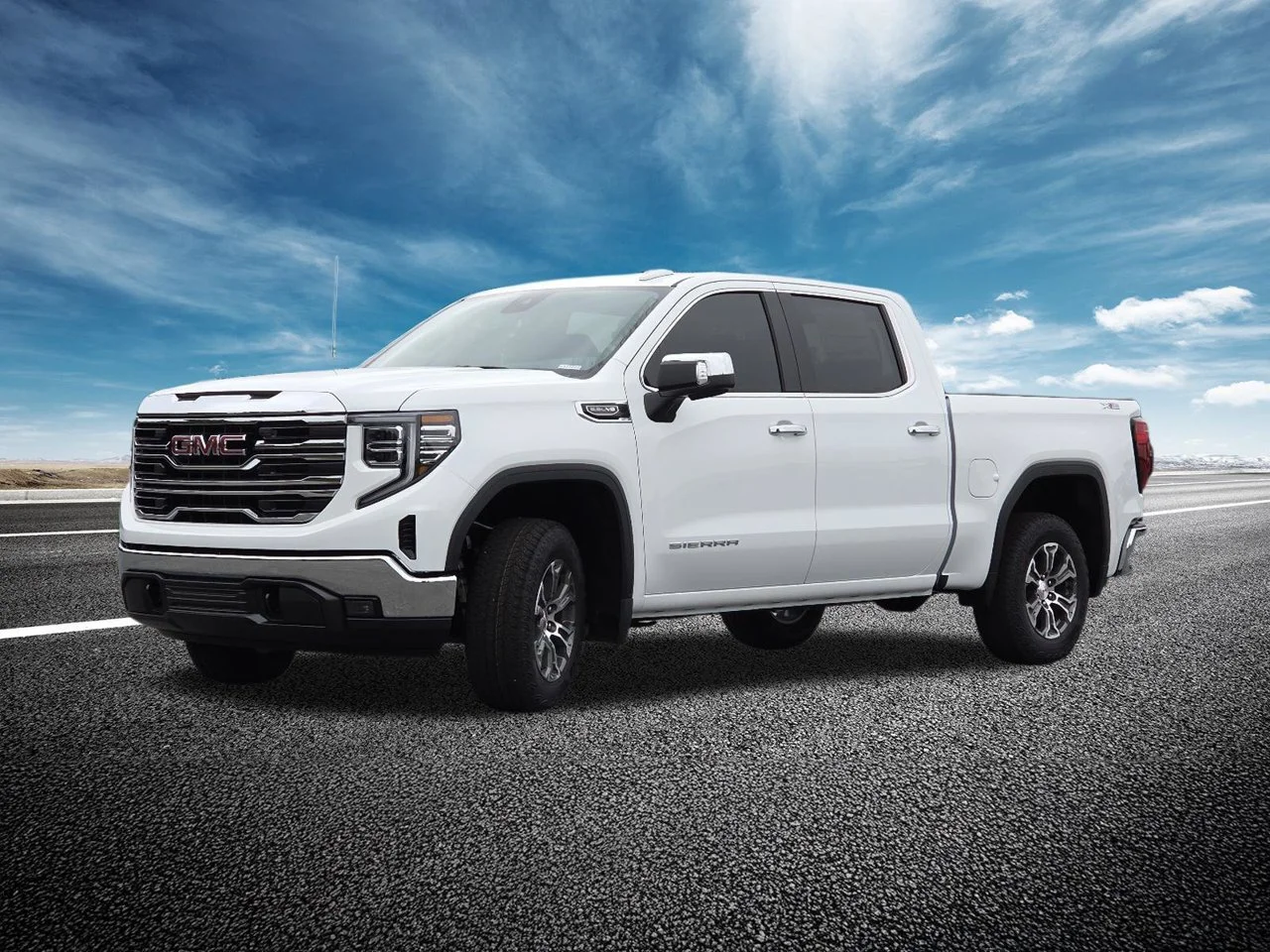 New 2026 Summit White GMC SLT image 14