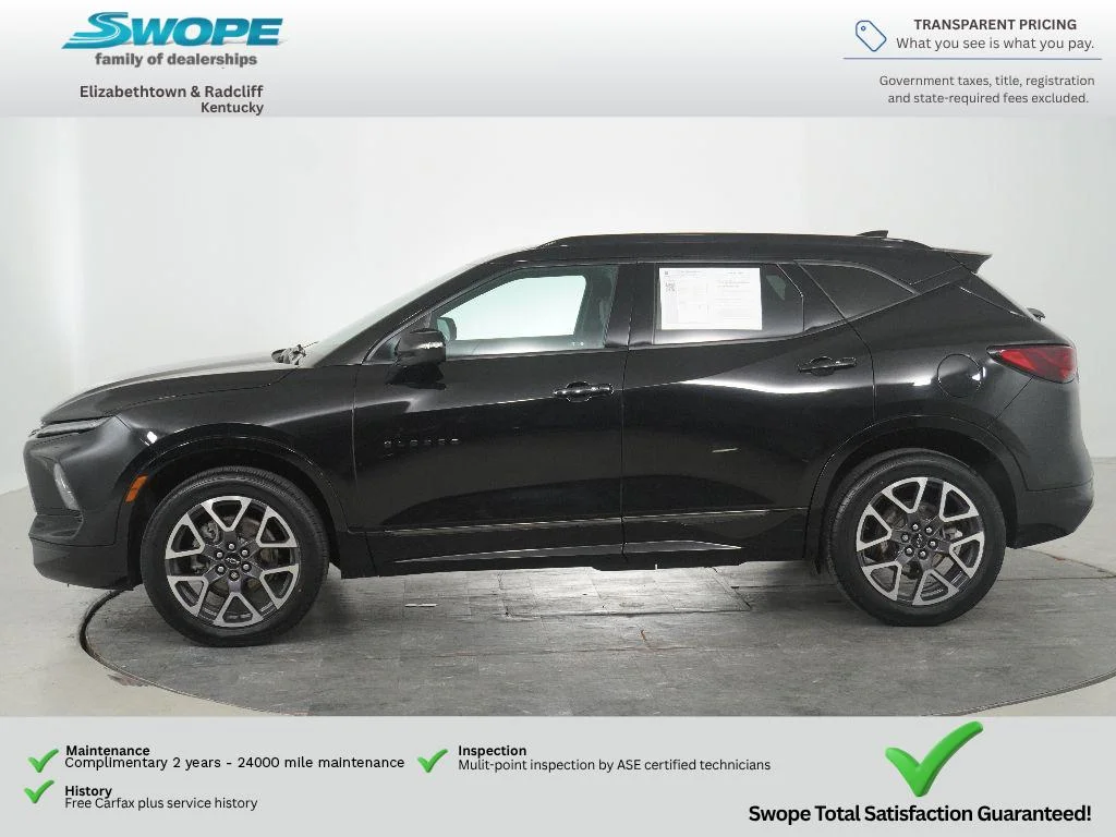 Used 2023 BLACK Chevrolet RS image 7