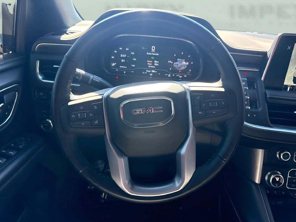Used 2022 WHITE FROST TRICOAT GMC SLT image 16