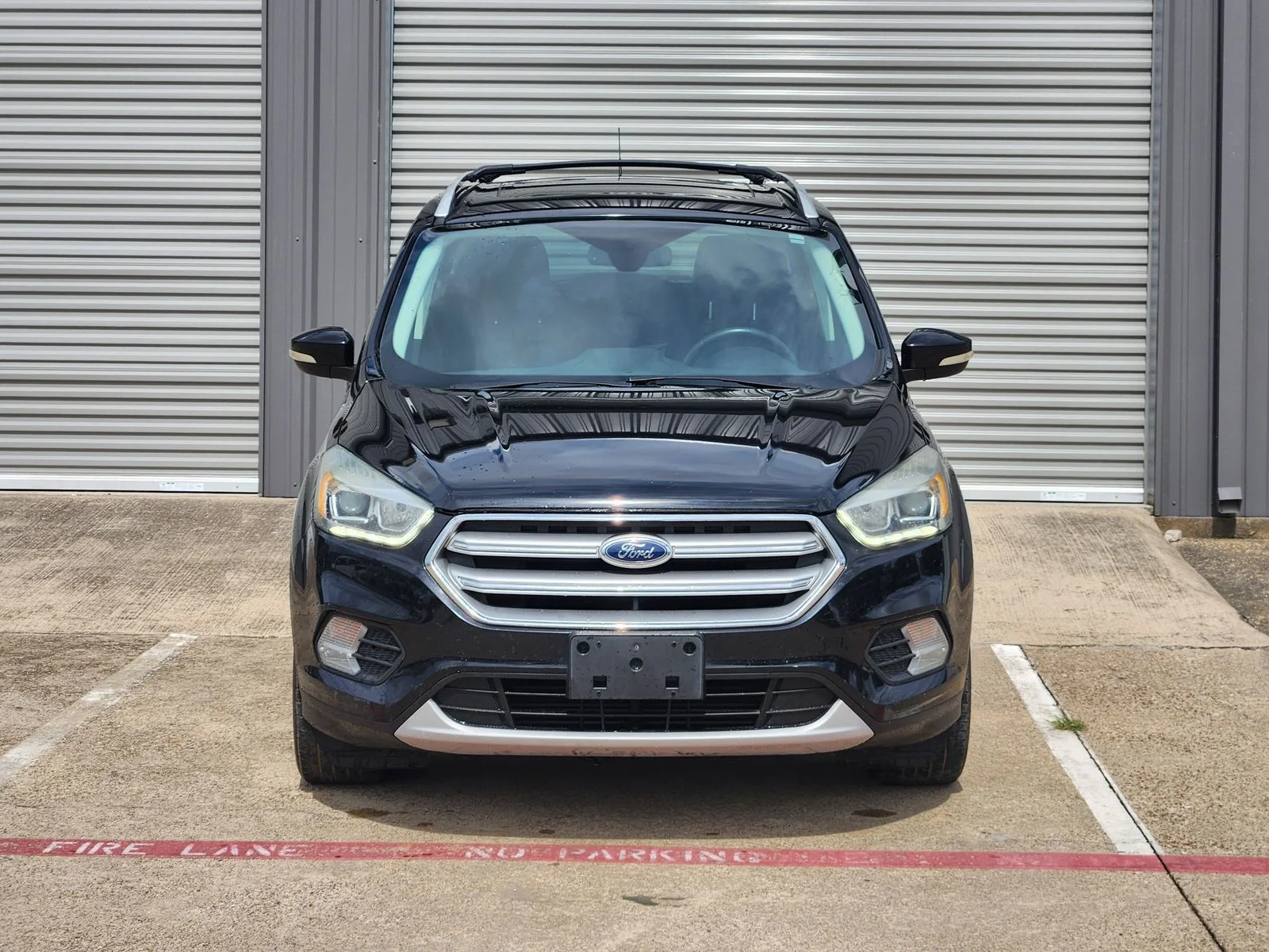 Used 2017 Black Ford Titanium image 2