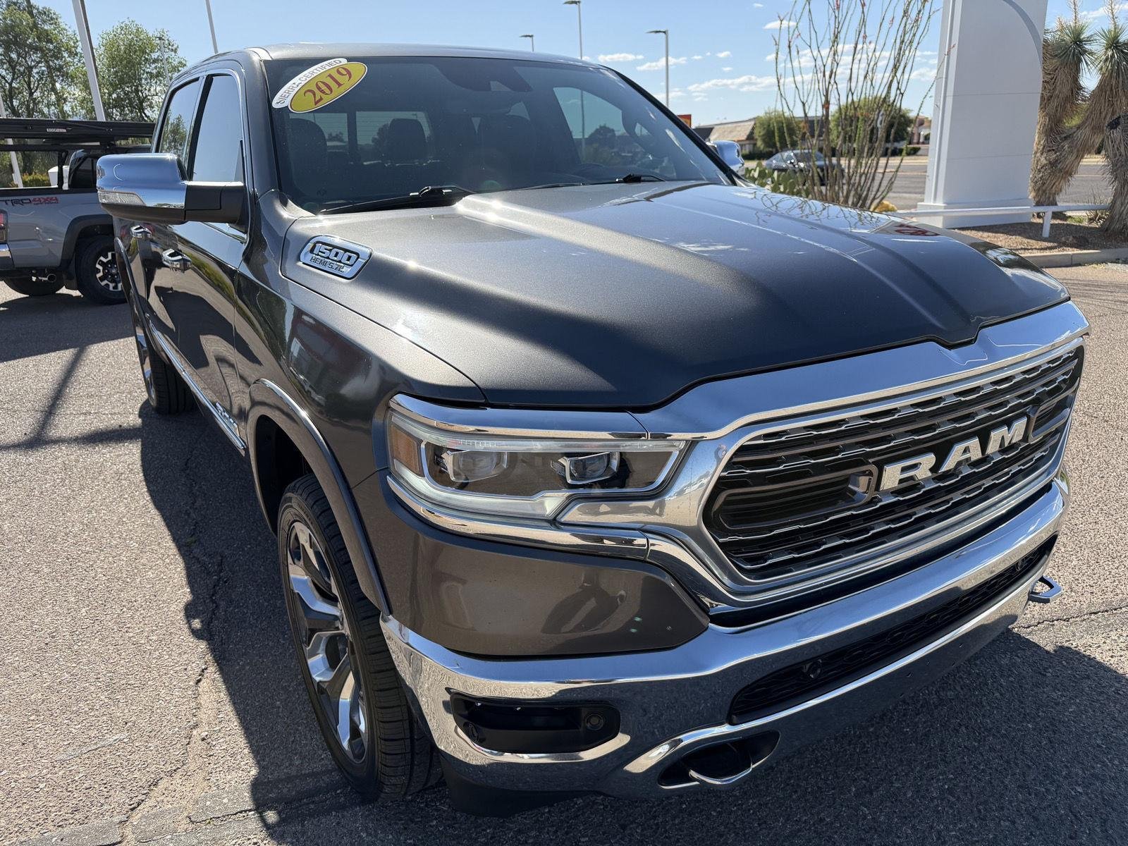 Used 2019 Granite Crystal Metallic Clearcoat Ram Limited image 9