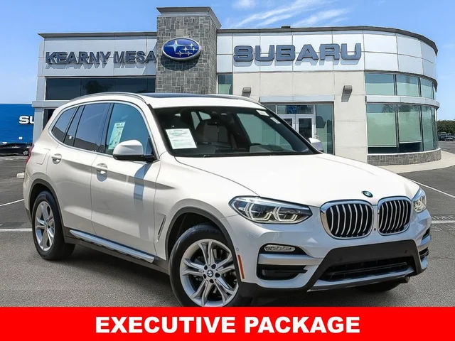 2019 BMW X3 sDrive30i