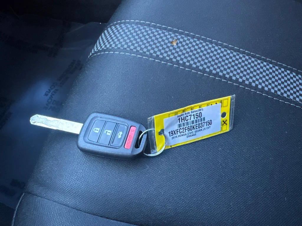 Used 2019 Orange Honda LX image 26