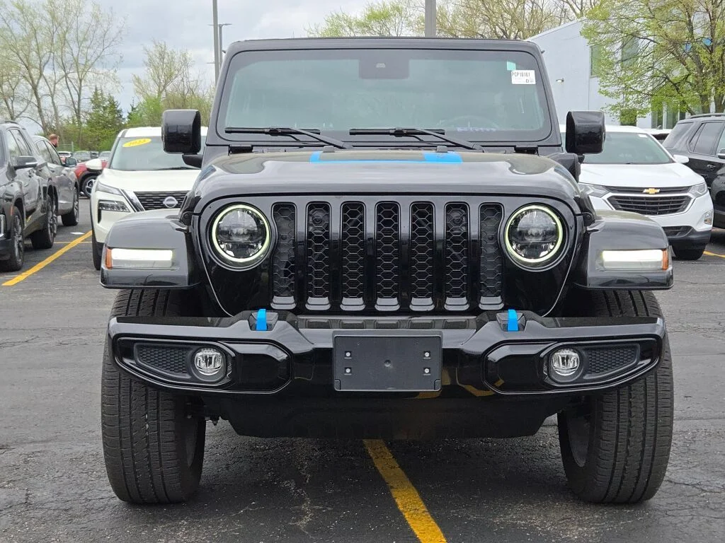 Used 2023 Black Jeep Sahara 4xe image 4