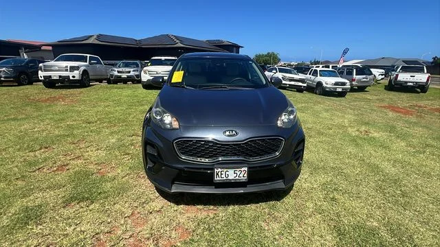 Used 2020 Blue Kia LX image 8