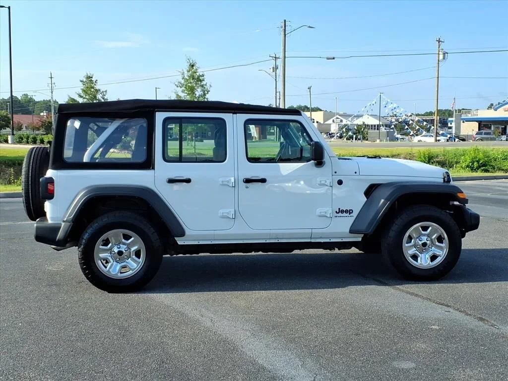 Used 2024 White Jeep 4-Door Sport 4x4 image 18