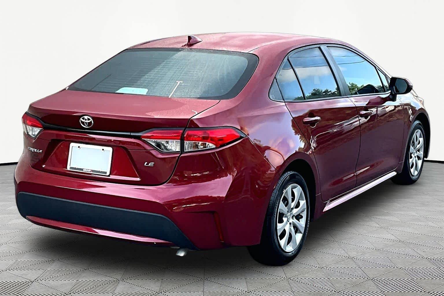 Used 2022 Ruby Flare Pearl Toyota LE image 13