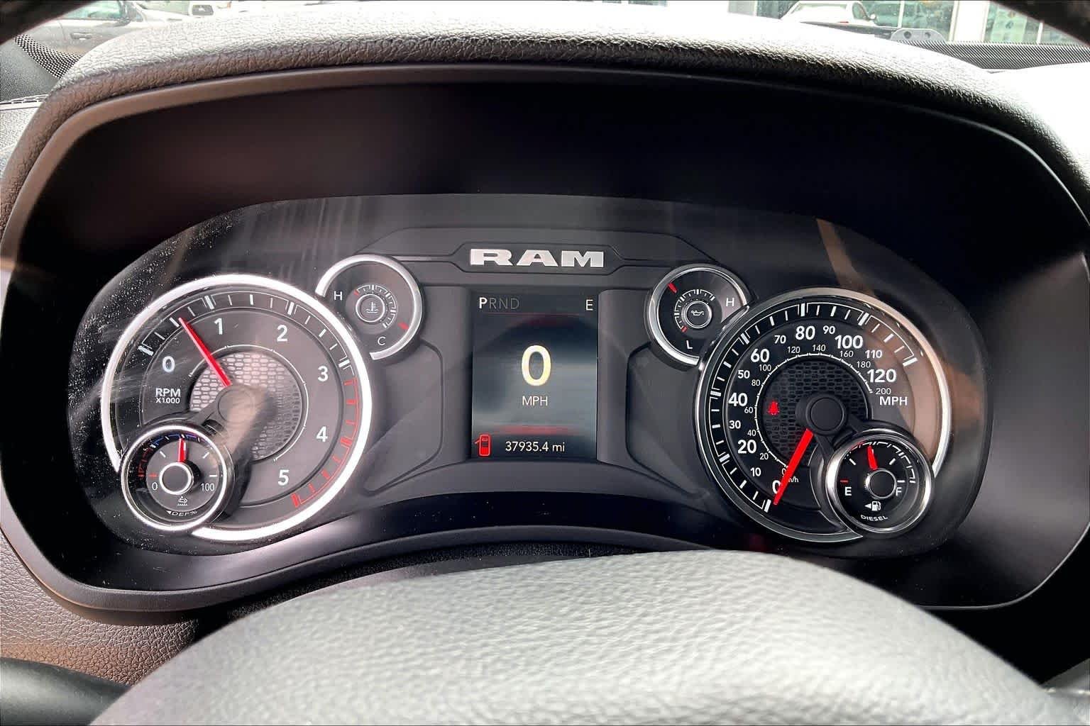 Used 2024 Bright White Clearcoat Ram Big Horn image 25
