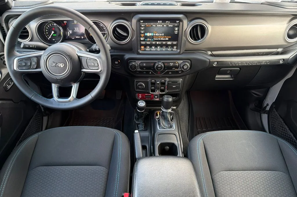 Used 2023 Silver Jeep Rubicon 4xe image 15