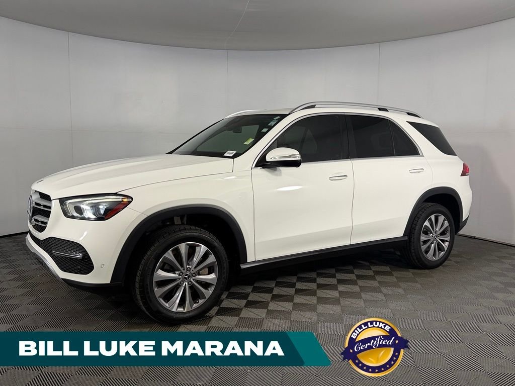 Certified Used 2022 White Mercedes-Benz GLE 350 image 1