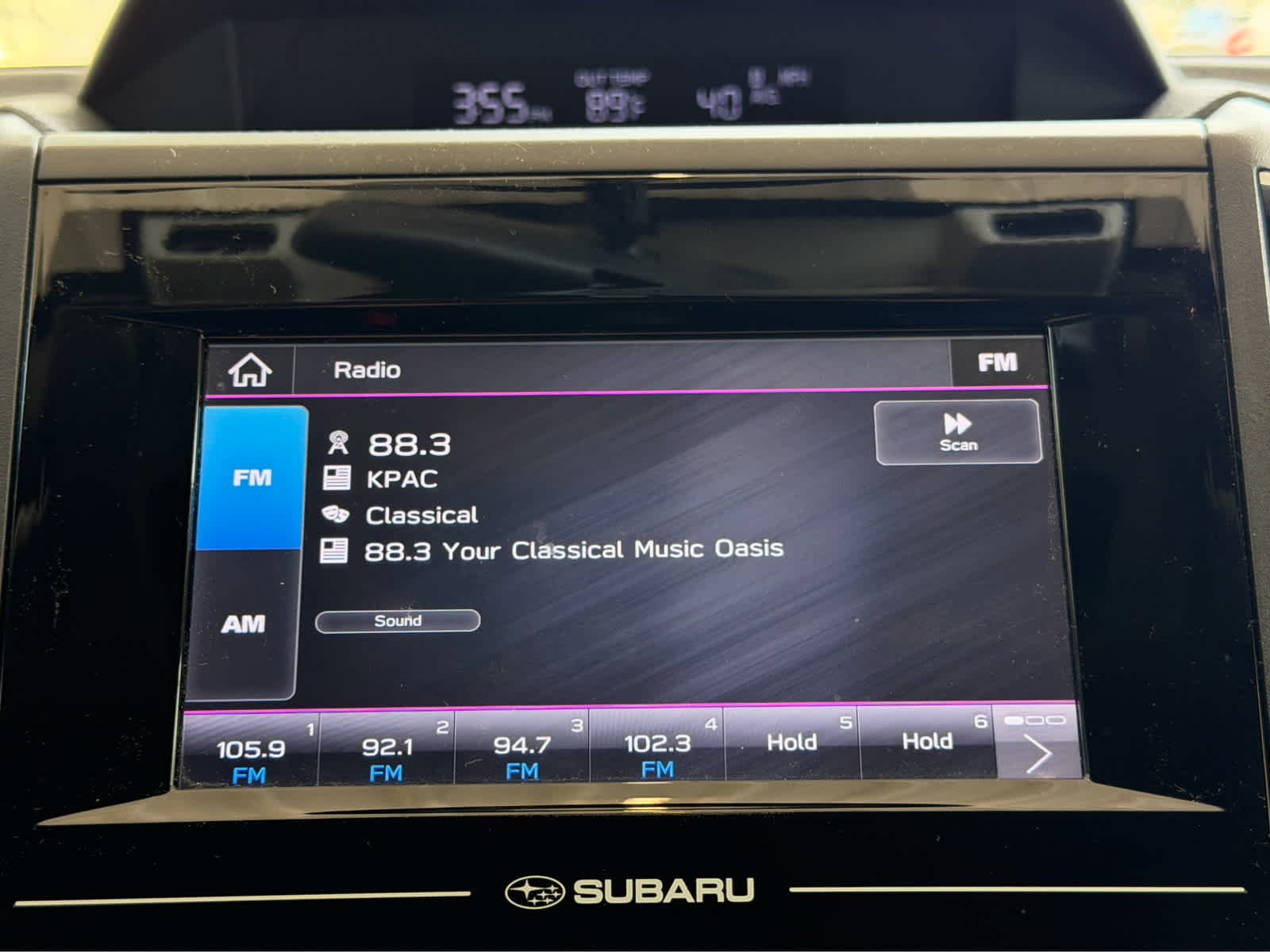 Used 2021 Crystal White Pearl Subaru  image 12