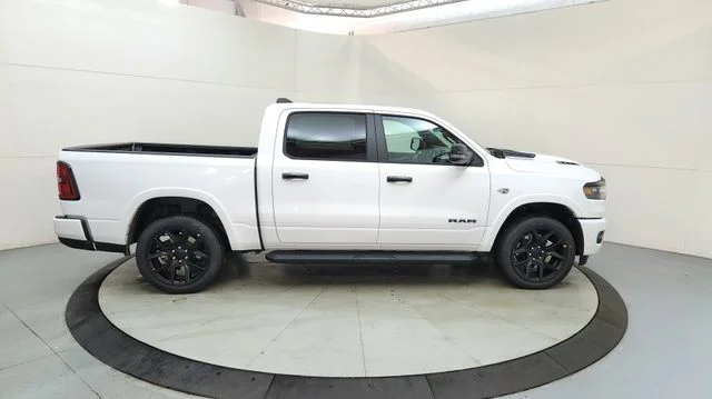 New 2026 Bright White Clear-Coat Exterior Paint RAM Laramie image 11