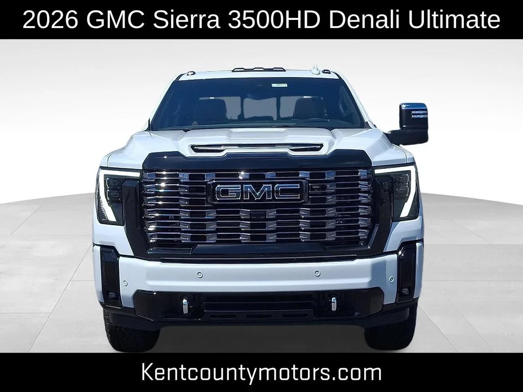 New 2026 Glacier White Tricoat GMC Denali Ultimate image 2