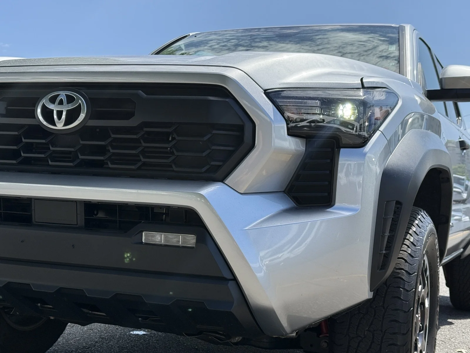 Used 2024 Celestial Silver Metallic Toyota TRD Off Road image 40