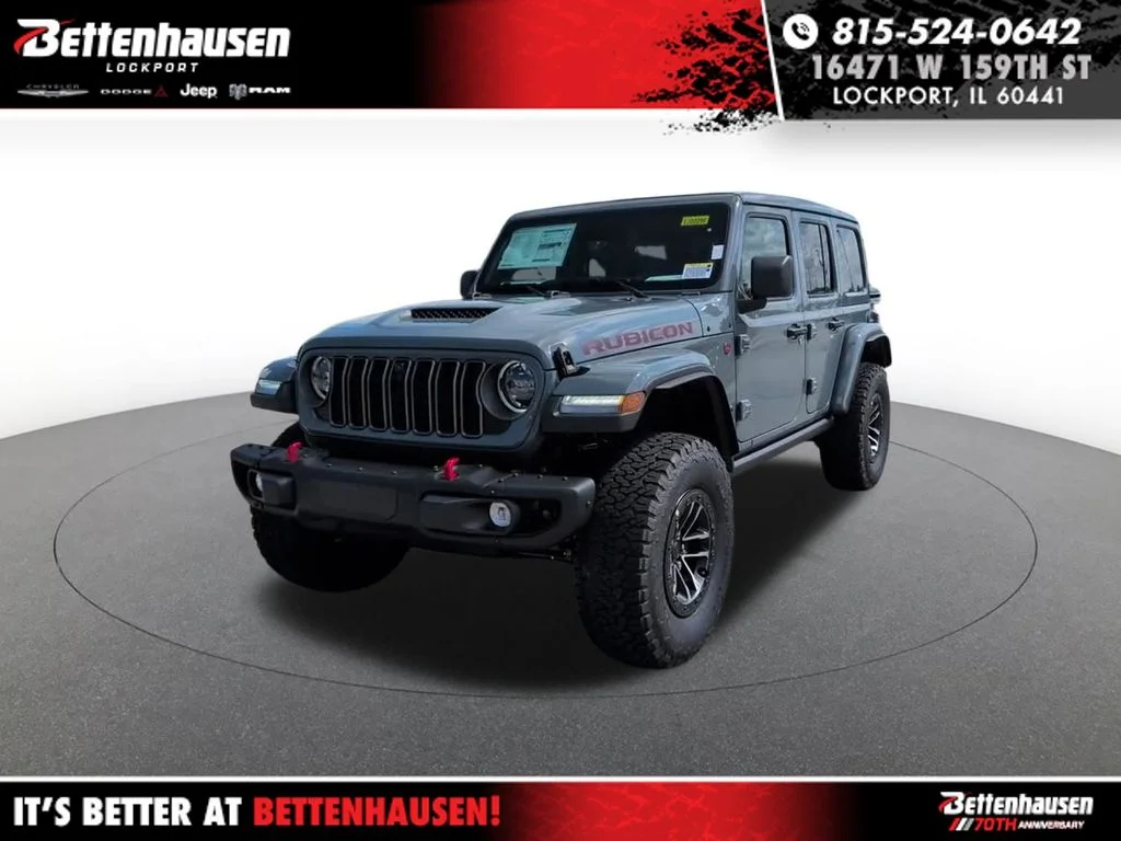 New 2026 Gray Jeep Rubicon X image 1