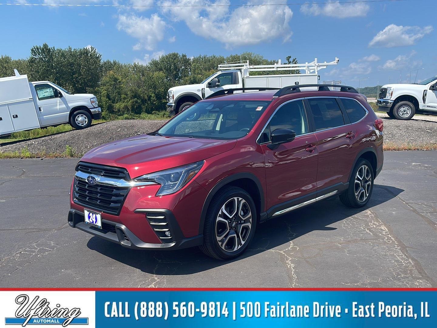 Used 2024 Crimson Red Pearl Subaru Limited image 1