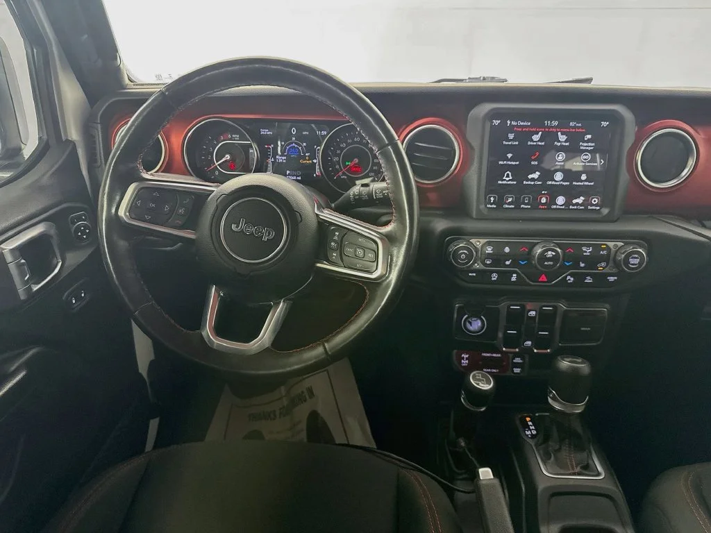 Used 2021 White Jeep Unlimited Rubicon image 28