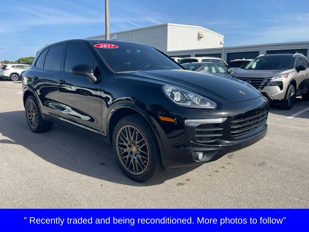 Used 2017 Black Porsche Platinum Edition image 1