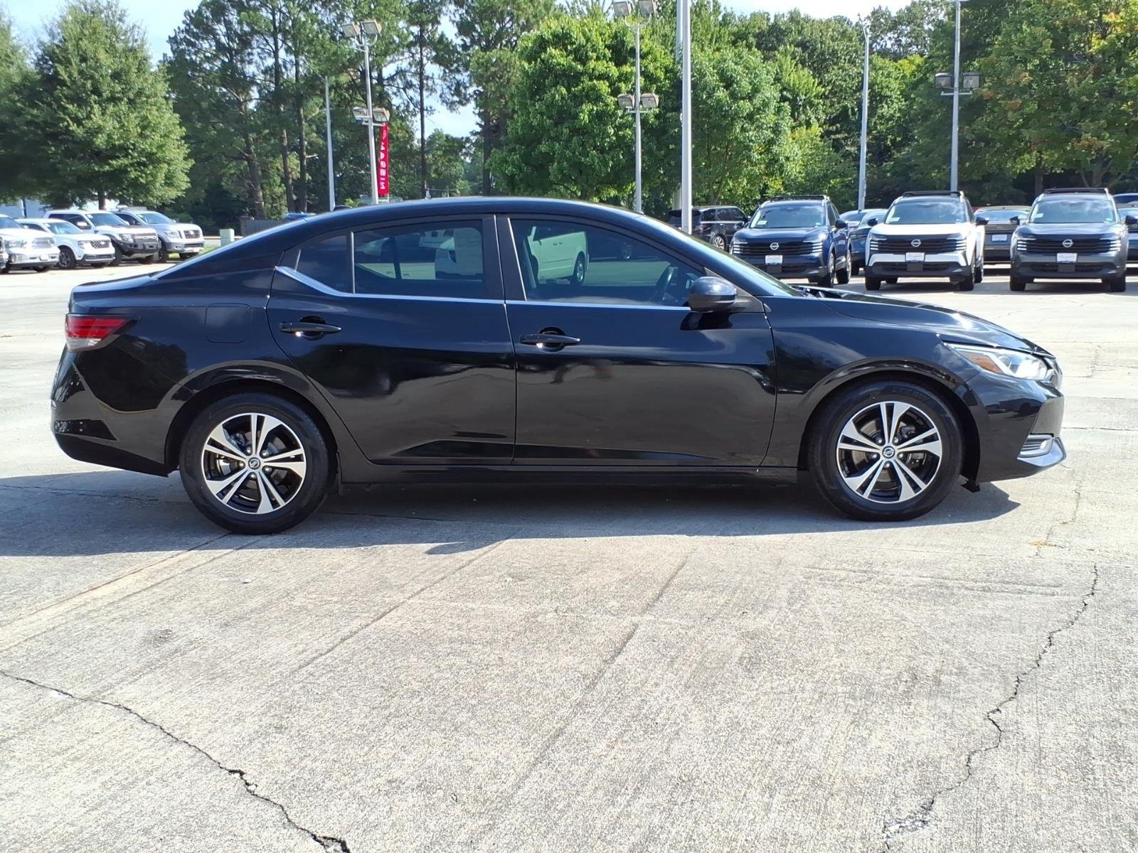 Used 2021 Super Black Nissan SV image 6