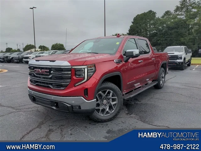 New 2026 Volcanic Red Tintcoat GMC SLT image 60