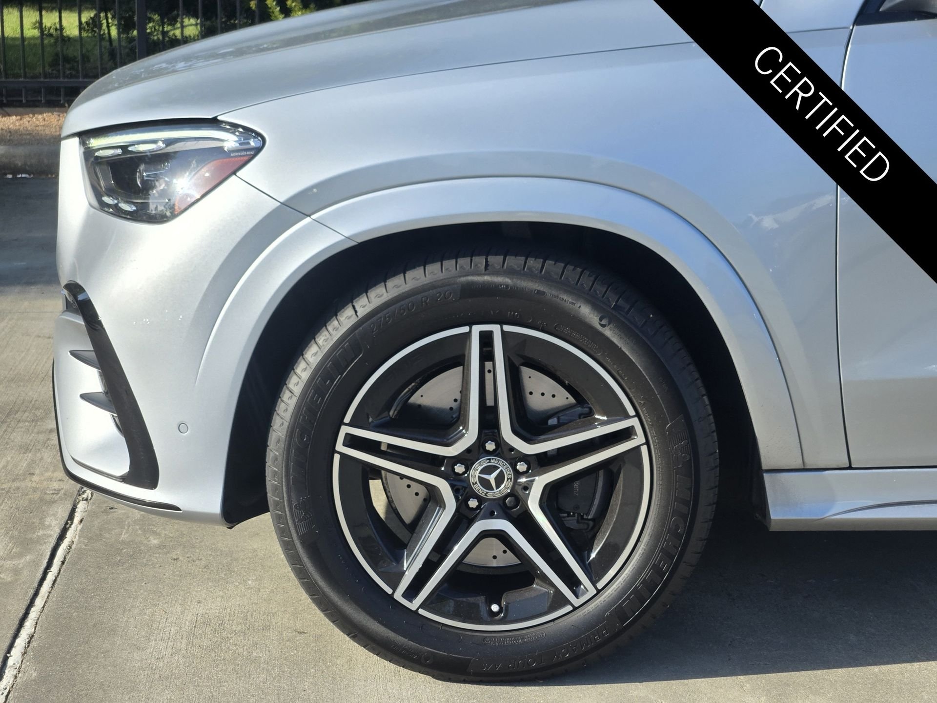 Certified Used 2024 Cirrus Silver Metallic Mercedes-Benz GLE 450 image 10