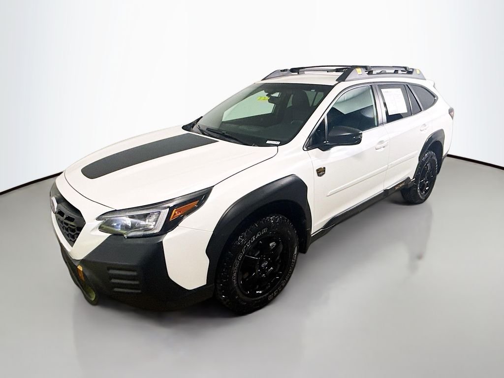 Used 2022 Crystal White Pearl Subaru Wilderness image 3