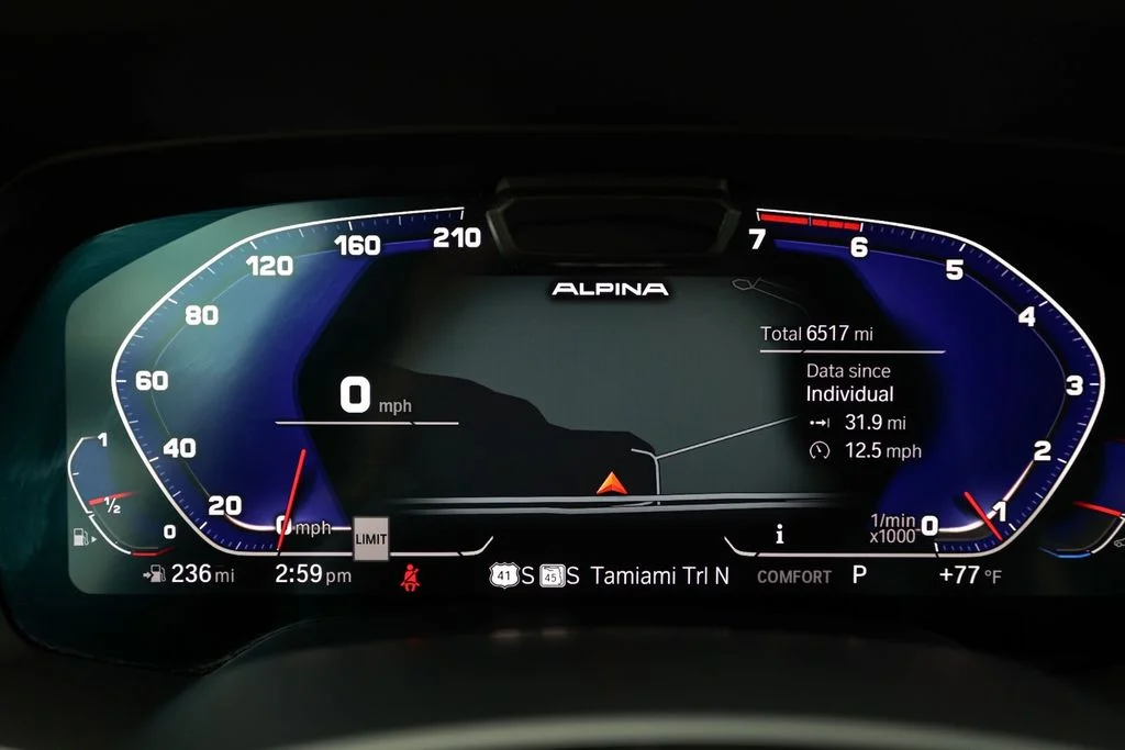 Used 2021 Tanzanite Blue II Metallic BMW ALPINA XB7 image 32