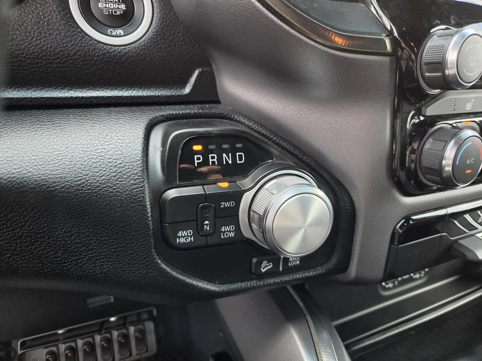 Used 2022 Granite Crystal Metallic Clearcoat Ram Rebel image 23