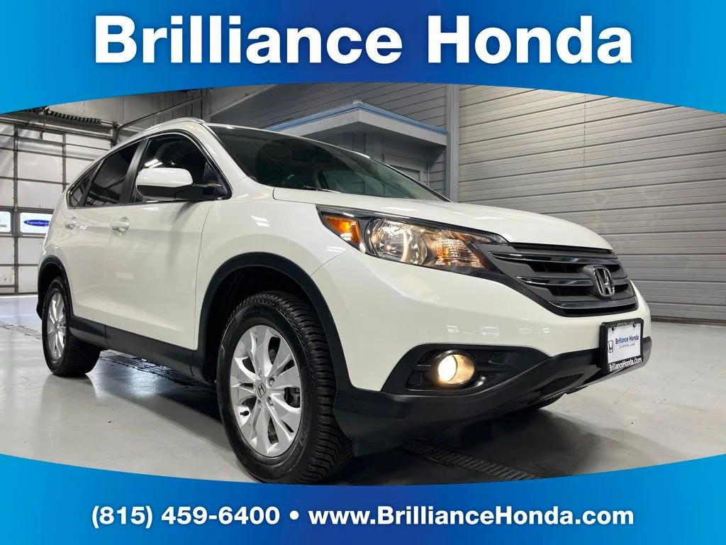 Used 2014 White Diamond Pearl Honda EX-L image 1