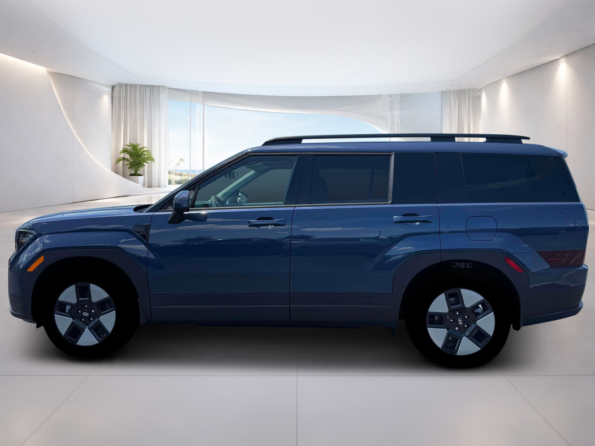 New 2026 Blue Hyundai SEL image 3