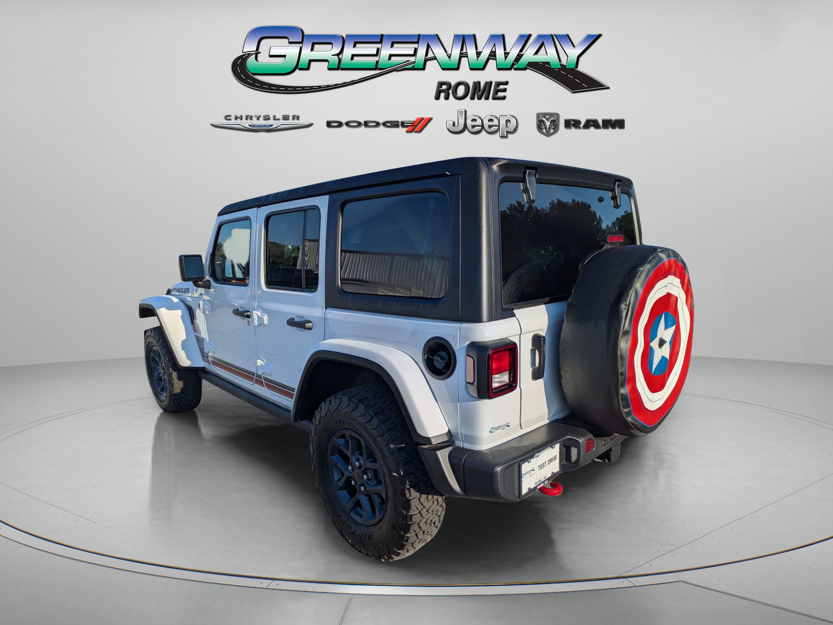 New 2026 Bright White Clearcoat Jeep America 250 image 4