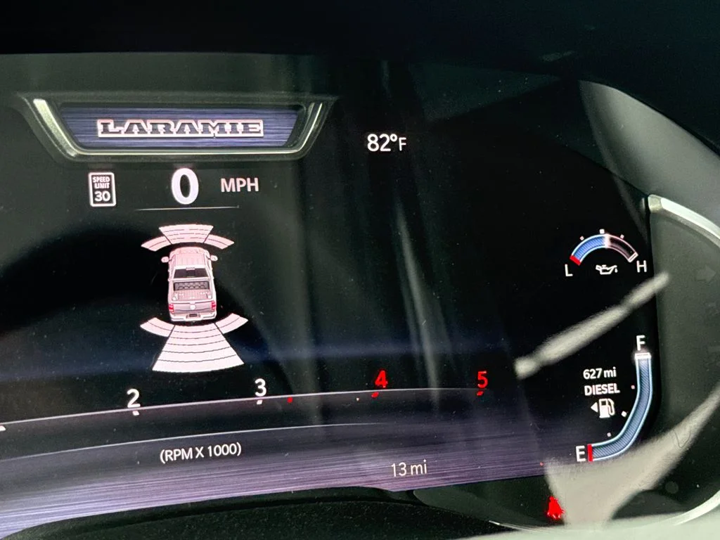 New 2026 Bright White Clear-Coat Exterior Paint RAM Laramie image 30