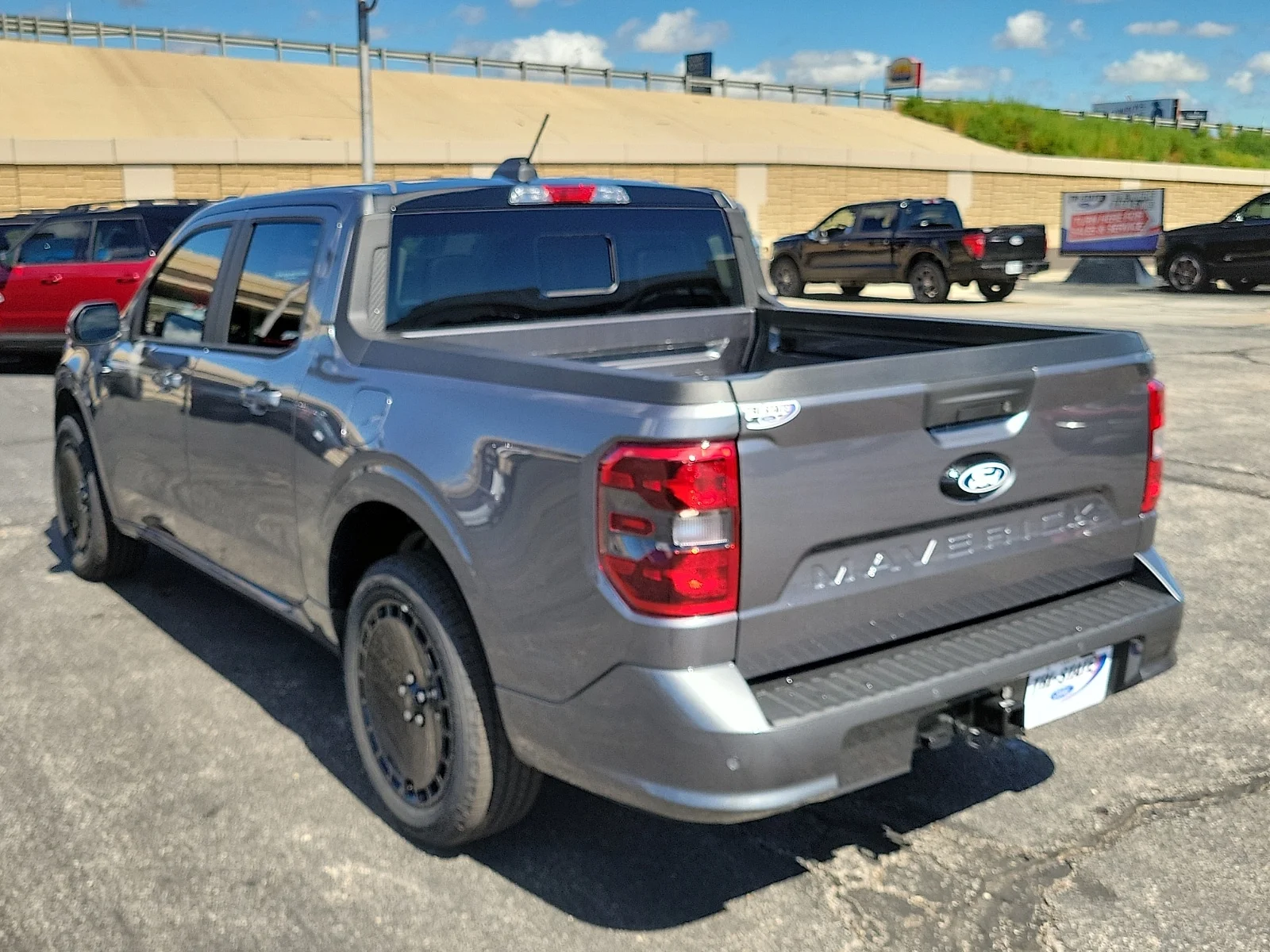 New 2026 Carbonized Gray Metallic Ford Lobo image 3