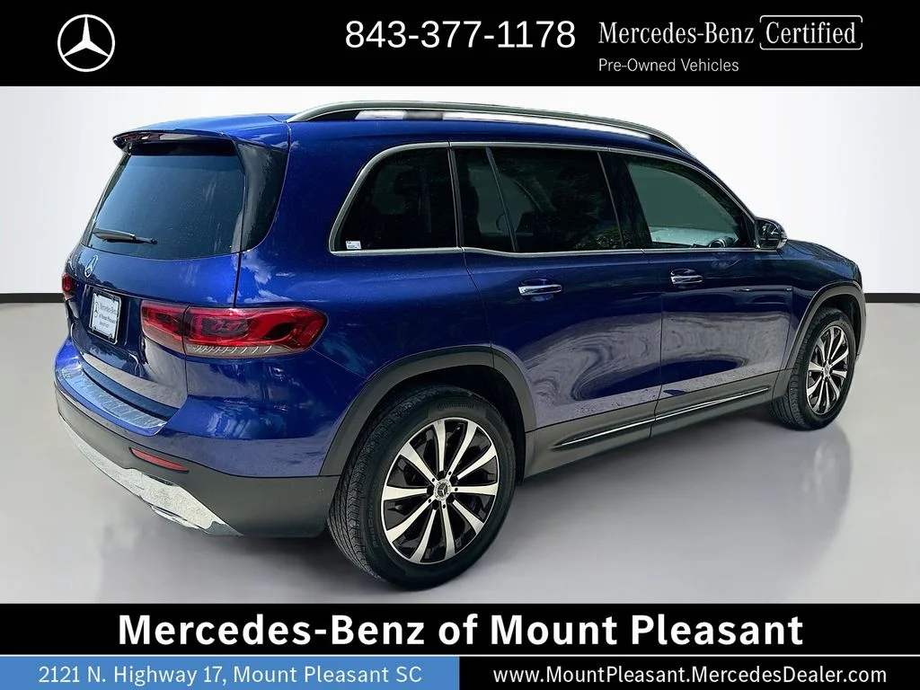 Used 2021 Blue Mercedes-Benz GLB 250 image 5