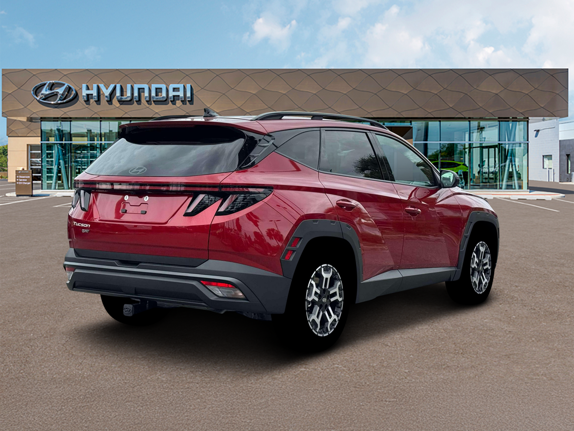 New 2026 Red Hyundai XRT FWD image 7
