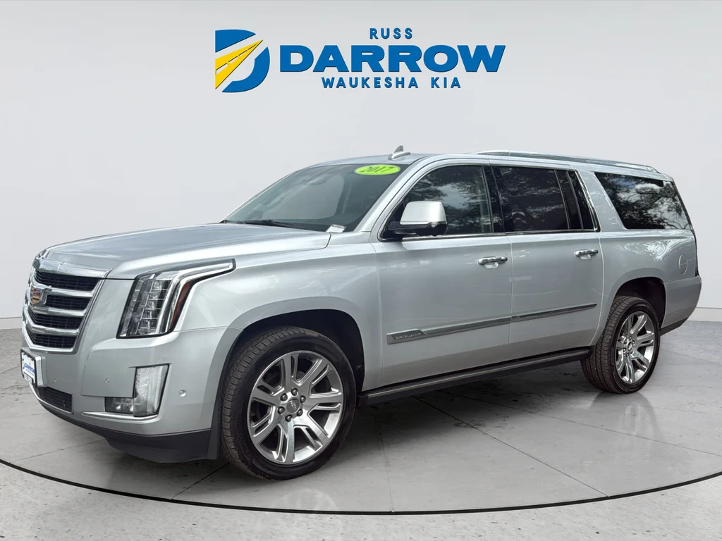 Used 2017 Silver Cadillac Premium image 1