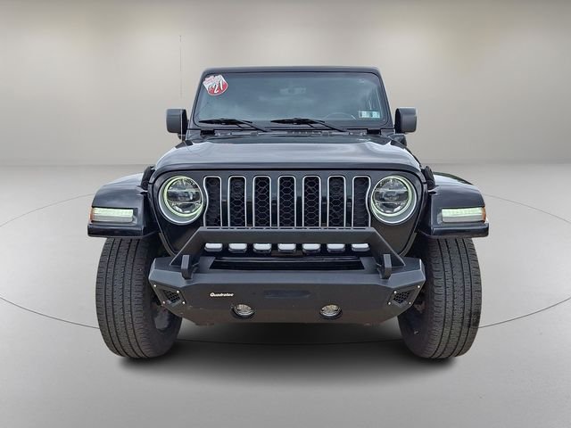 Used 2021 Black Jeep Unlimited Sahara 4xe image 3