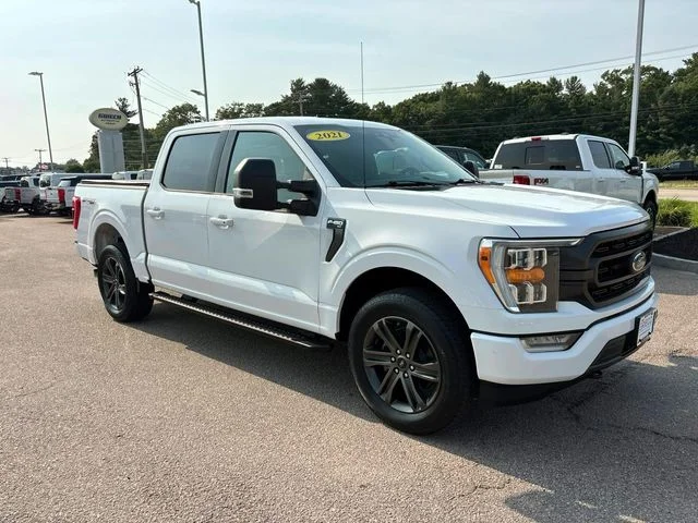 Used 2021 Oxford White Ford XLT image 1