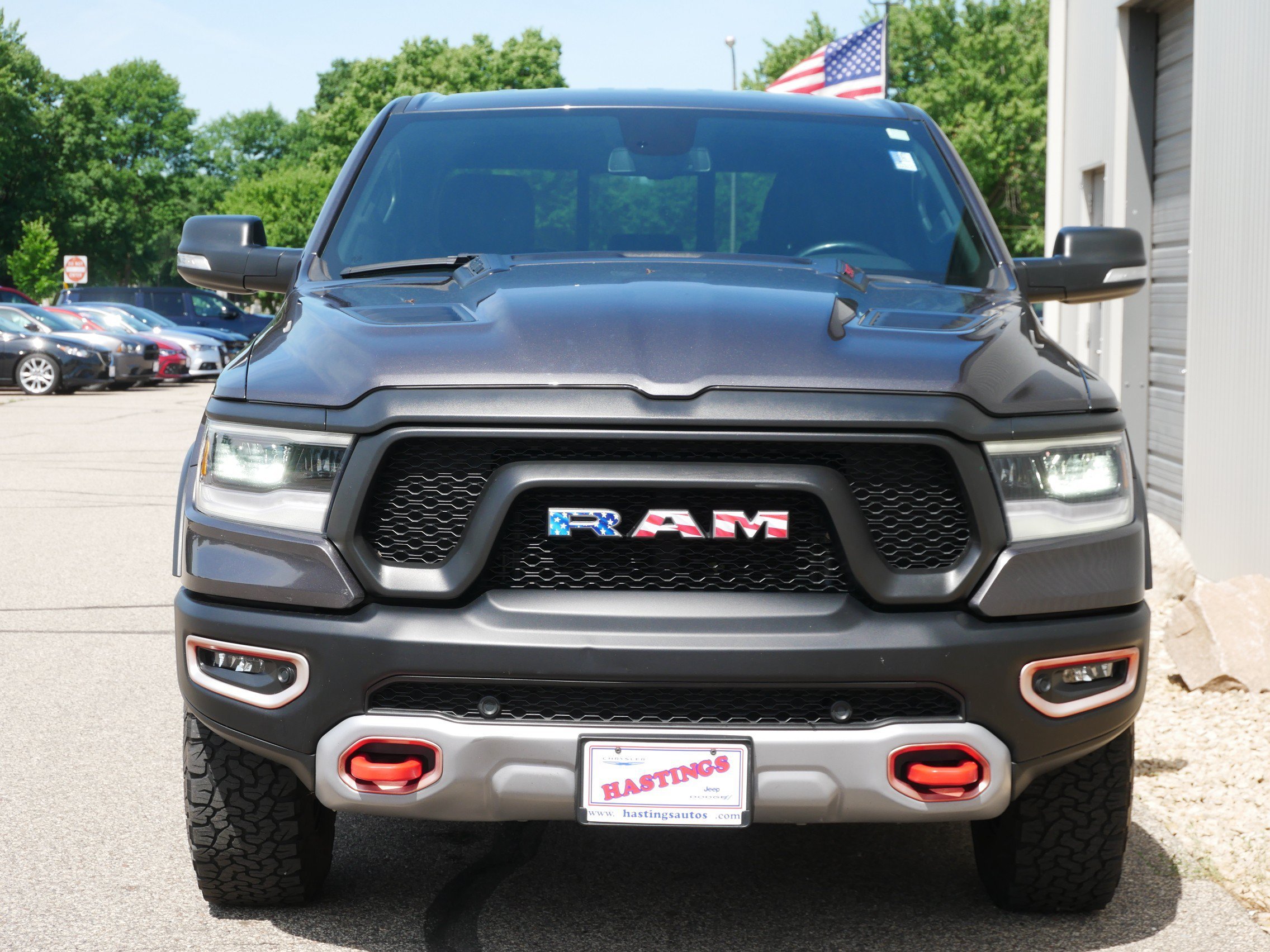 Used 2019 Granite Crystal Metallic Clearcoat Ram Rebel image 8