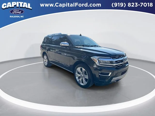 Used 2023 Gray Ford Platinum image 2