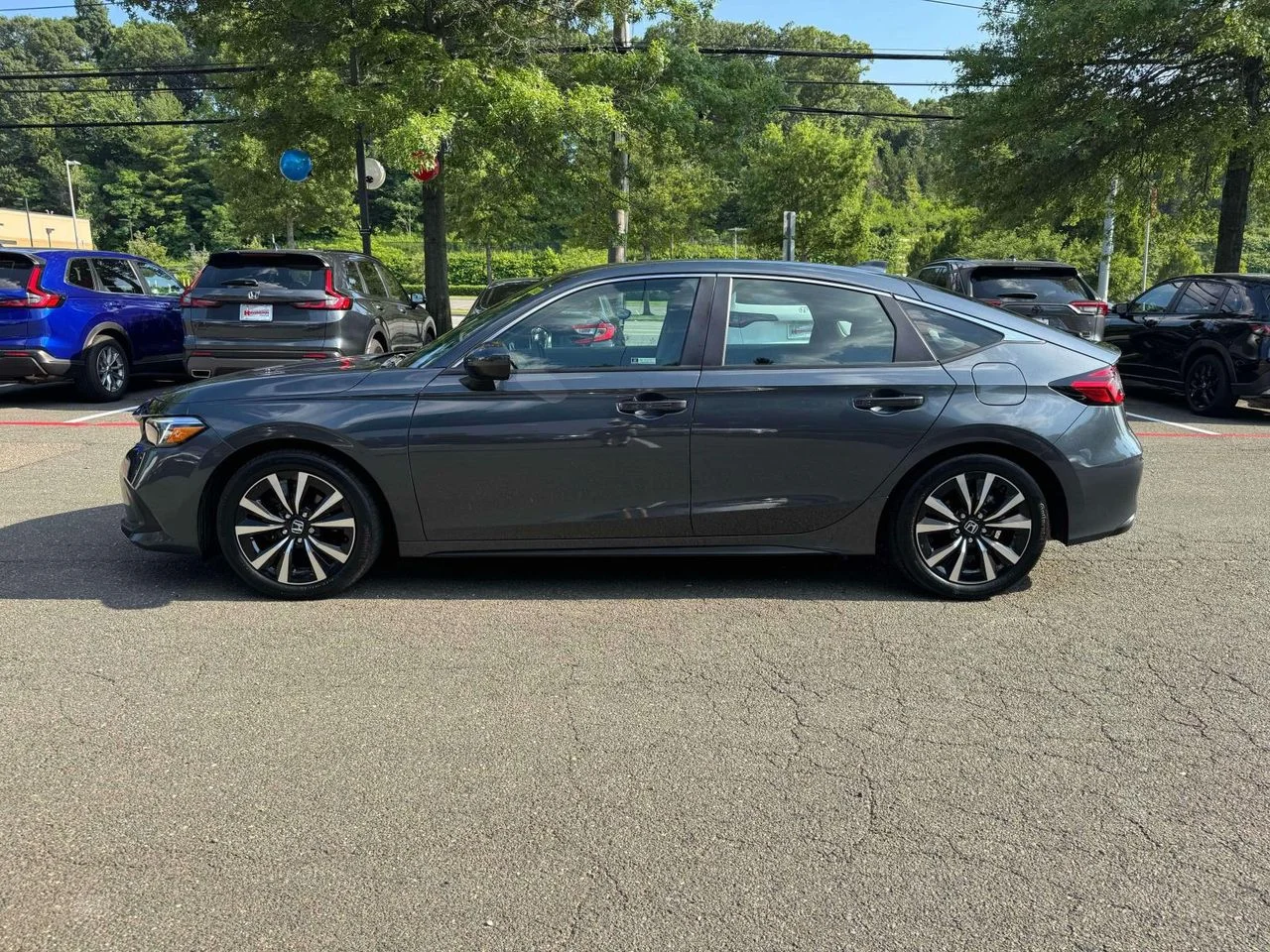 Used 2023 Meteorite Gray Metallic Honda EX-L image 4